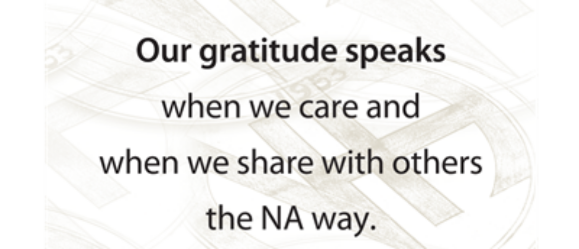 POSTER: OUR GRATITUDE SPEAKS